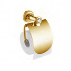 Тримач для туалетного паперу Yatin Superior 7066026VF золото